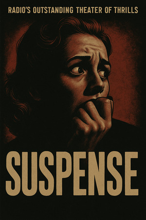 Suspense radio poster